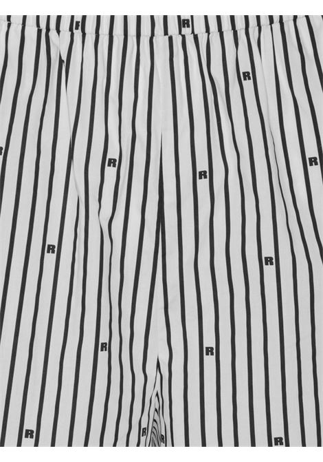 White striped shorts Rotate Sunday - women ROTATE SUNDAY | 1143960001000